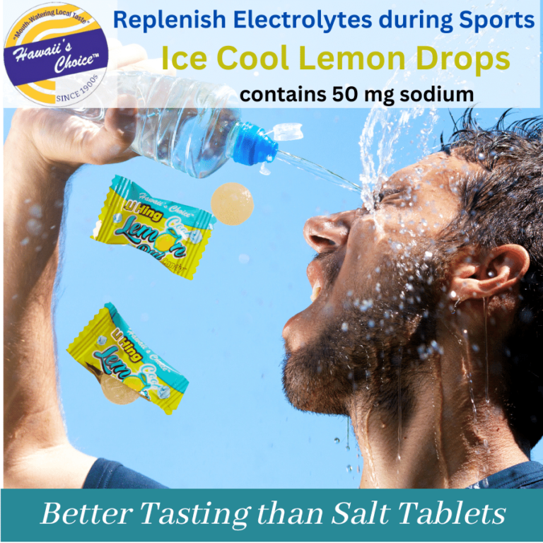 Cool Li Hing Lemon Peel Sports Candy