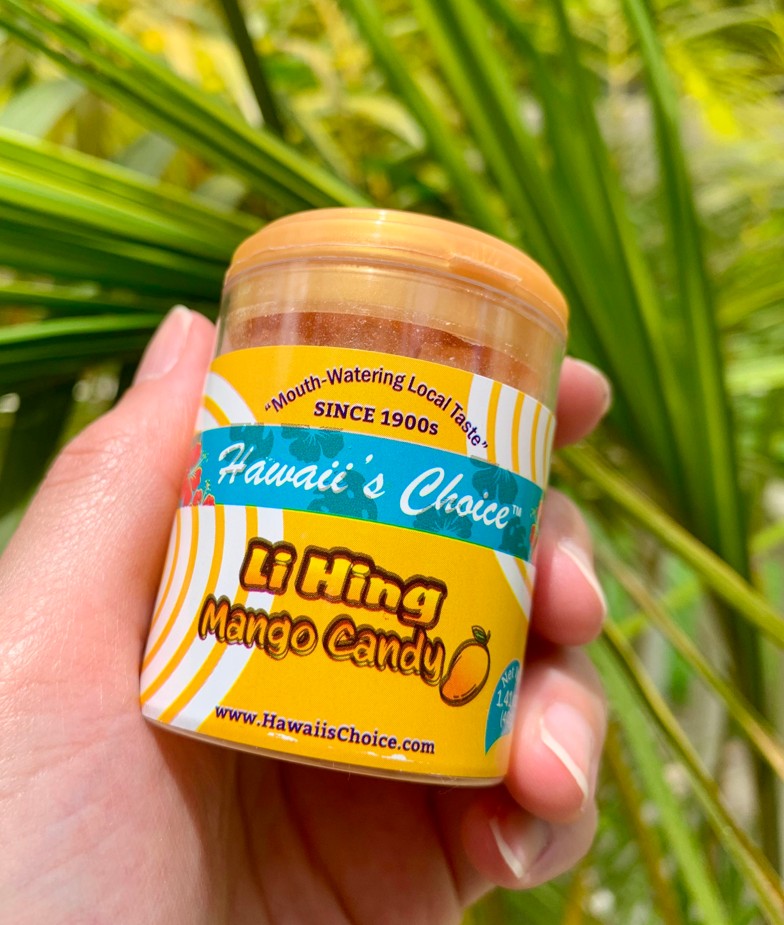 ハワイズ チョイス リー ヒン マンゴー キャンディ メルティング タブレット - トレイ 2 個、40g 瓶 12 個パック、エキゾチックな甘くて塩味のある食欲をそそるトロピカル トリート - 通常価格 1.64 ドル/瓶、10% 割引価格 1.48 ドル/瓶 (USD)