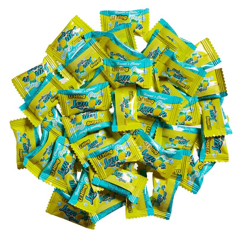 Li Ben Candy Cool Li Hing Lemon Peel Sports Candy – Hawaii's Choice