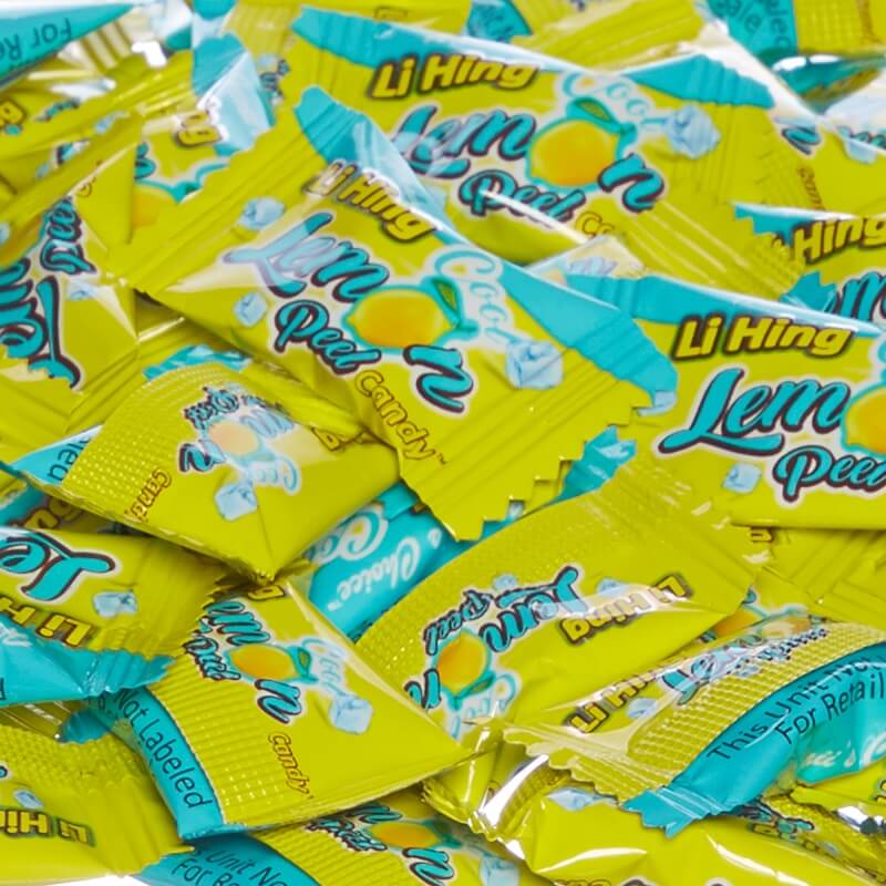 Li Ben Candy Cool Li Hing Lemon Peel Sports Candy – Hawaii's Choice