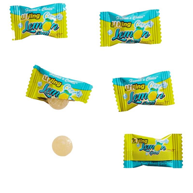 Li Ben Candy Cool Li Hing Lemon Peel Sports Candy – Hawaii's Choice