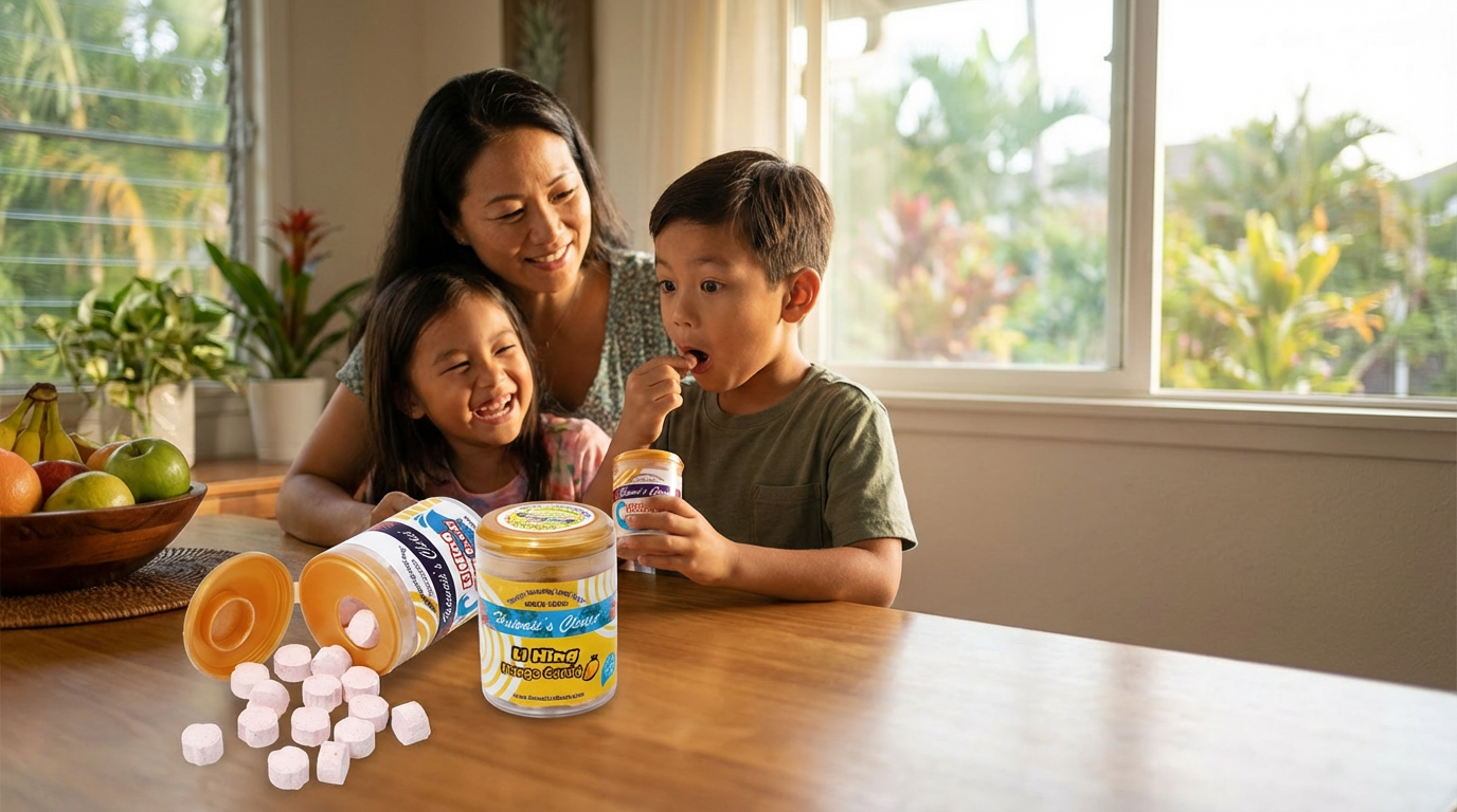 Hawaii’s Choice Li Hing Mango Candy – Sweet & Tangy Hawaiian Tablets ...