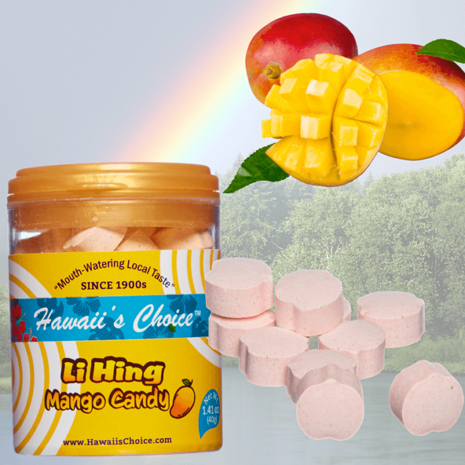 Li Hing Mango Candy Melting Tablets