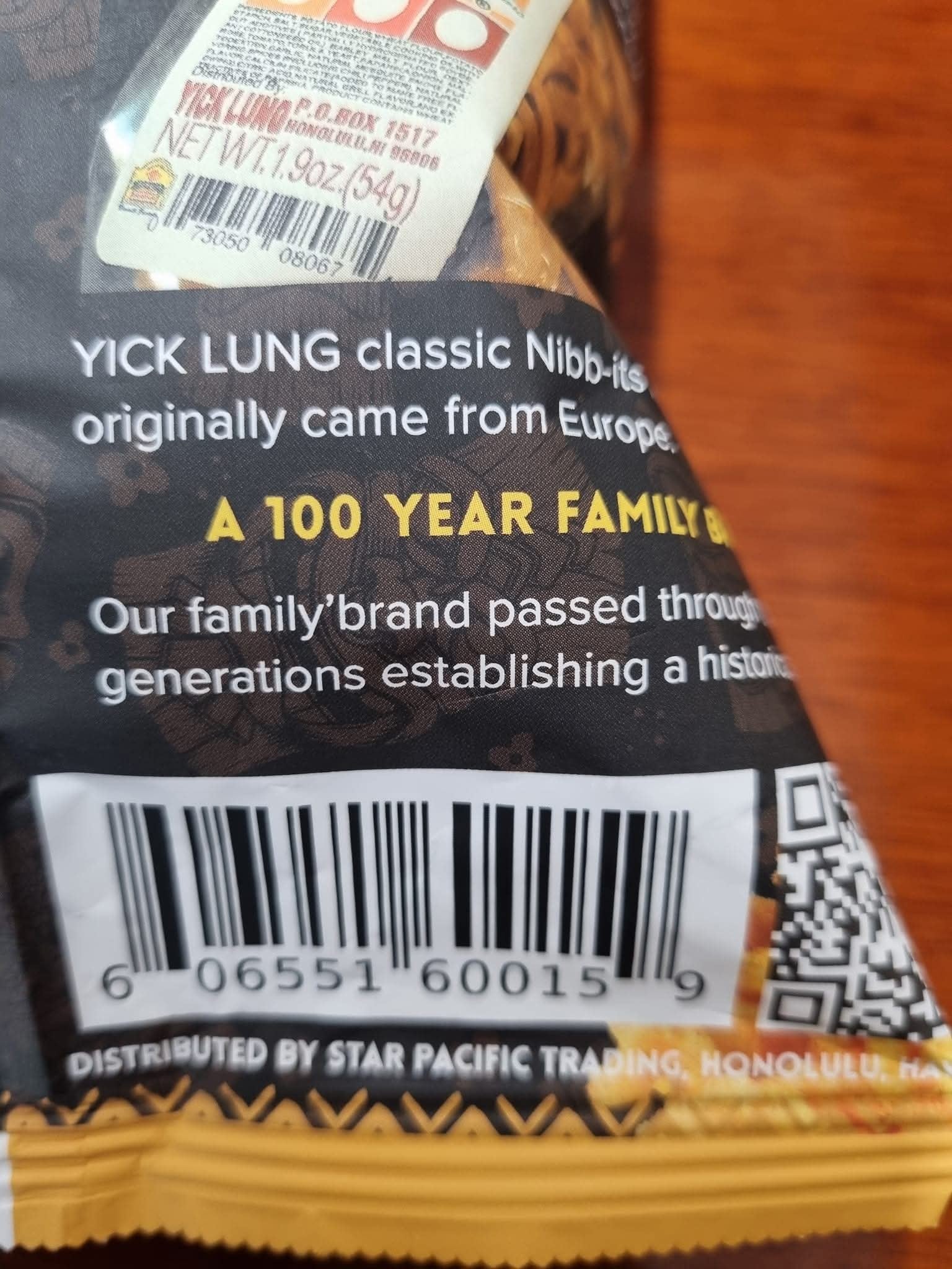 Yick Lung Nibb-its – Hawaii’s Retro BBQ Snack Crunch – 6-Pack Large Bags
