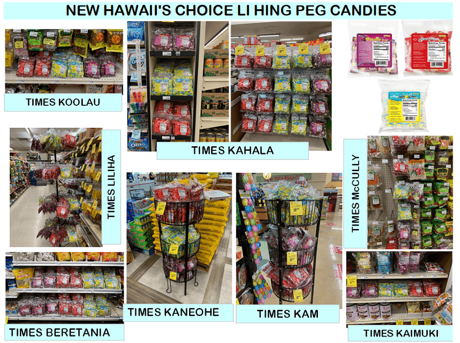 Li Hing Candies Times Supermarkets