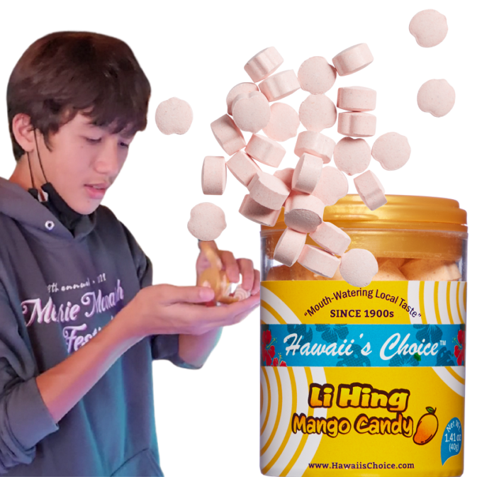 Kids love Li Hing Mango tablets