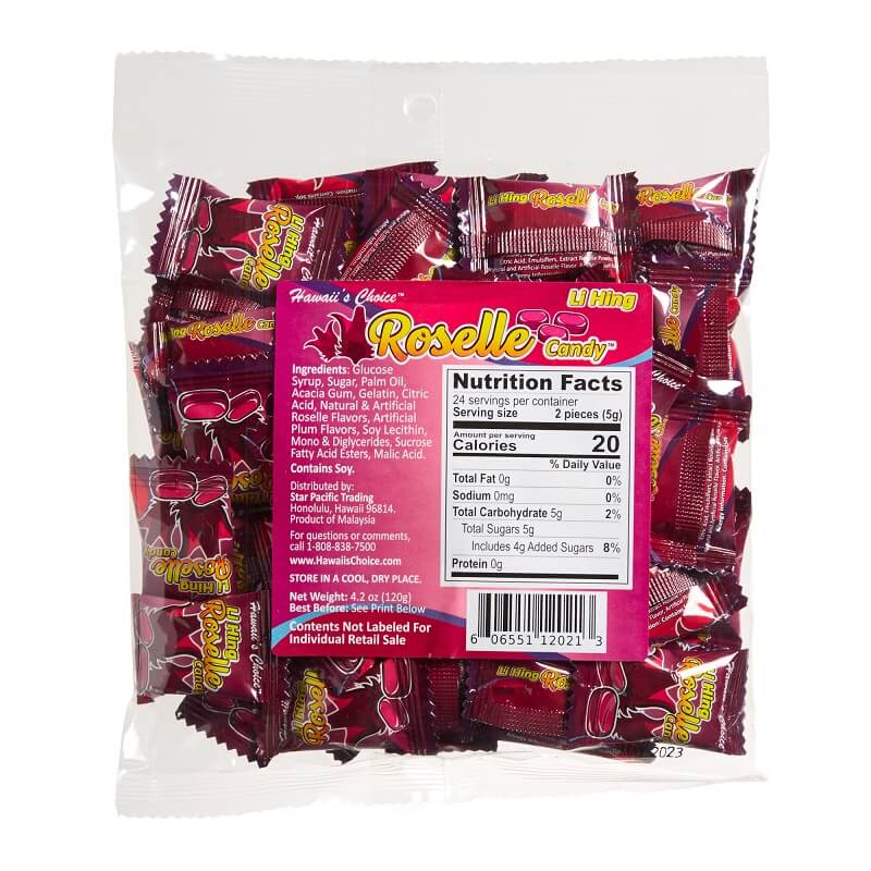 Li Hing Roselle Chewy Candy