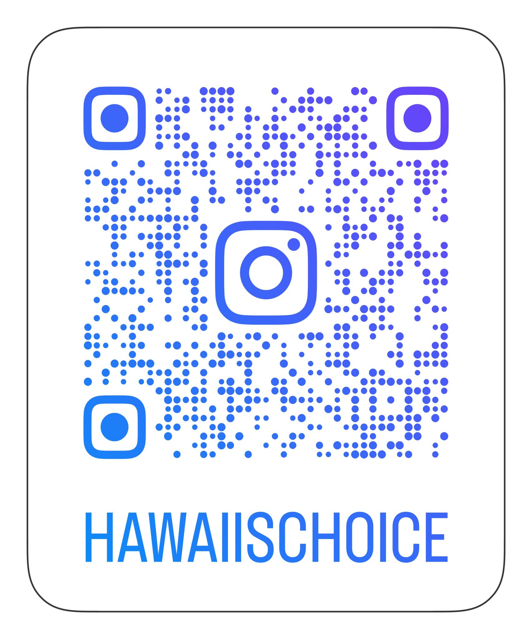 Hawaii's Choice Instagram