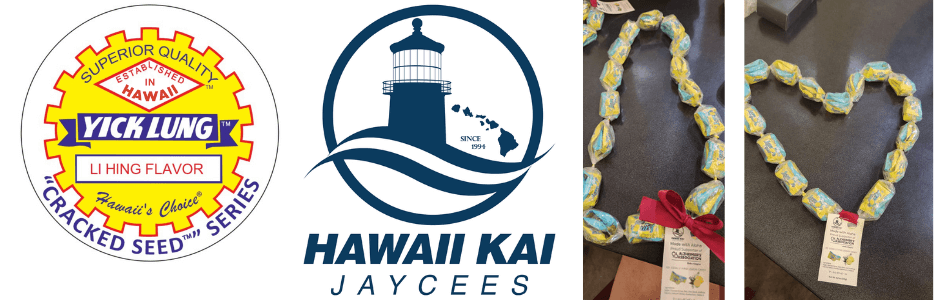 Yick Lung and Hawaii's Choice Candy Leis
